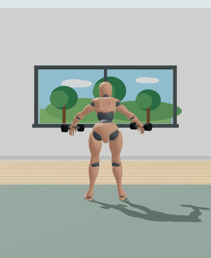 Rest position preview for Bent-over rear-delt fly