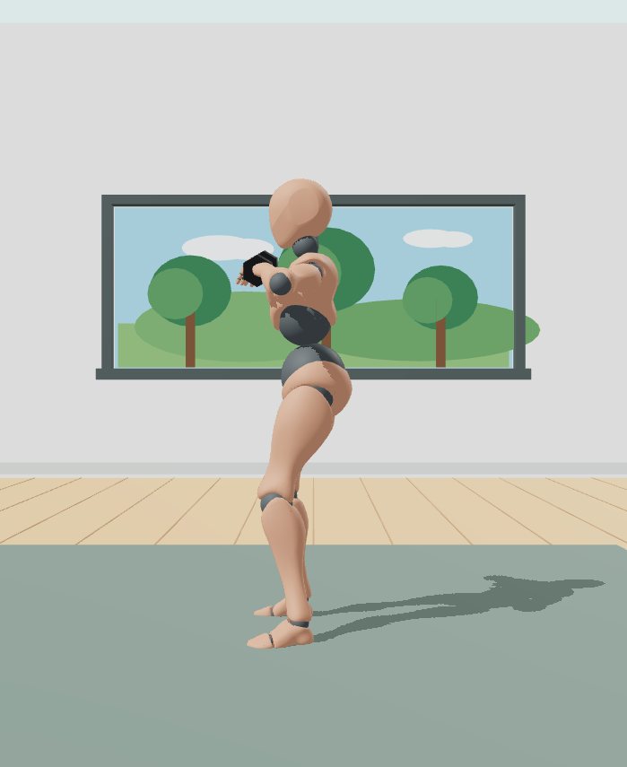Rest position preview for Goblet squat