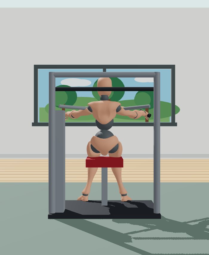 Rest position preview for Reverse pec deck
